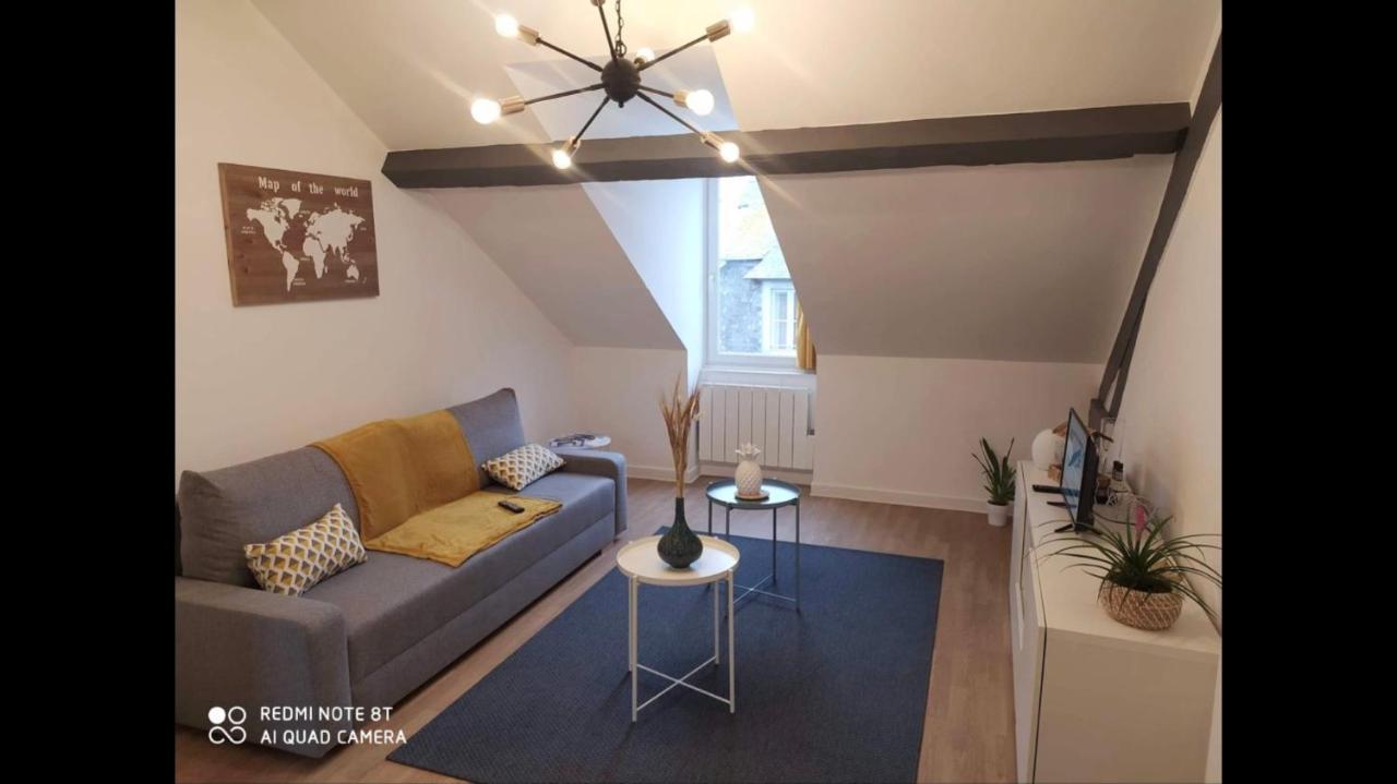 Cosy appartement Bas Sablons 3ème étage Saint-Malo Esterno foto